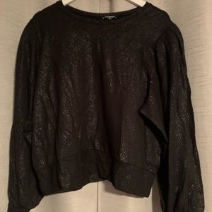 Express light sweater with sparkles